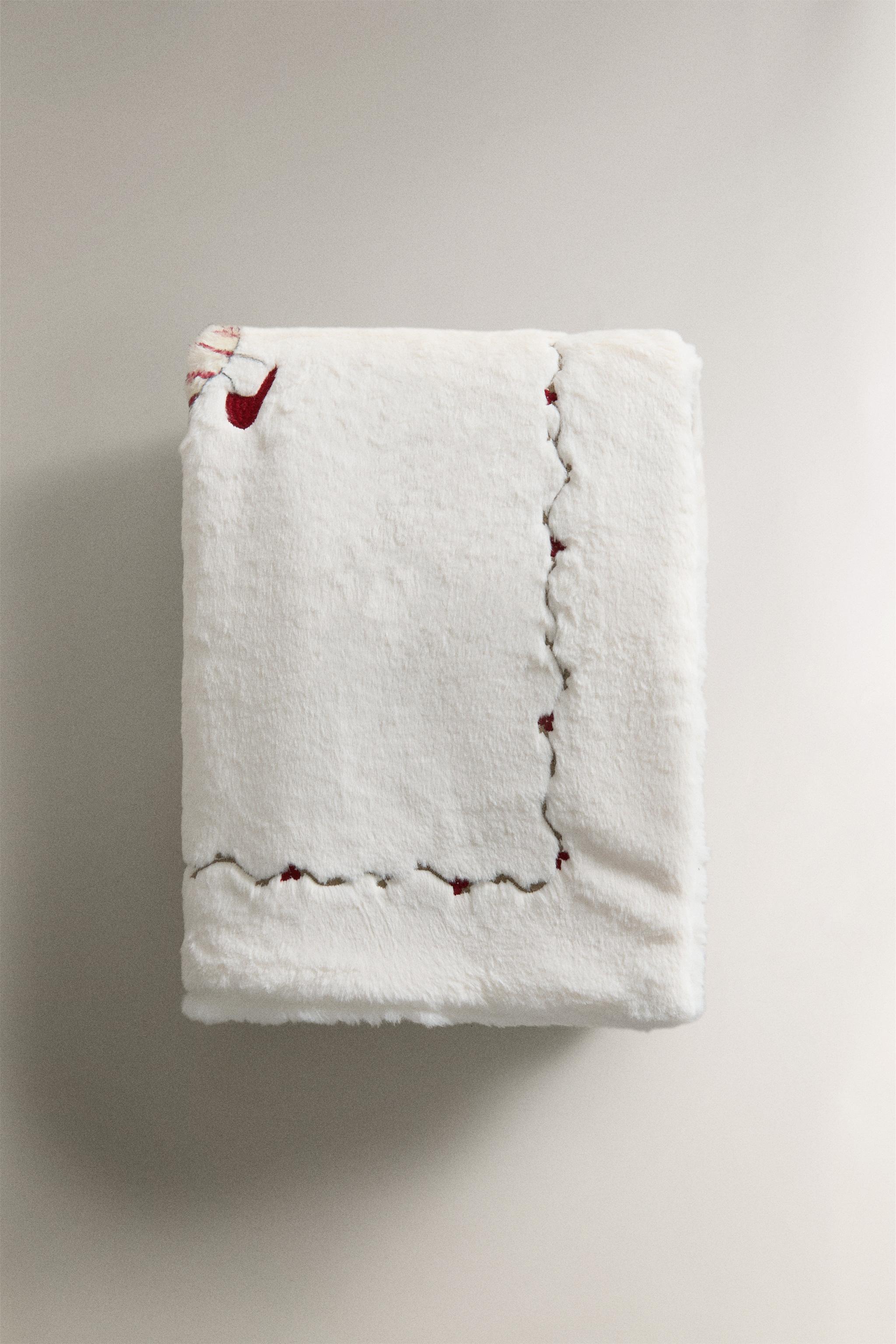 COUVERTURE POLAIRE ENFANT PÈRE NOËL NOËL